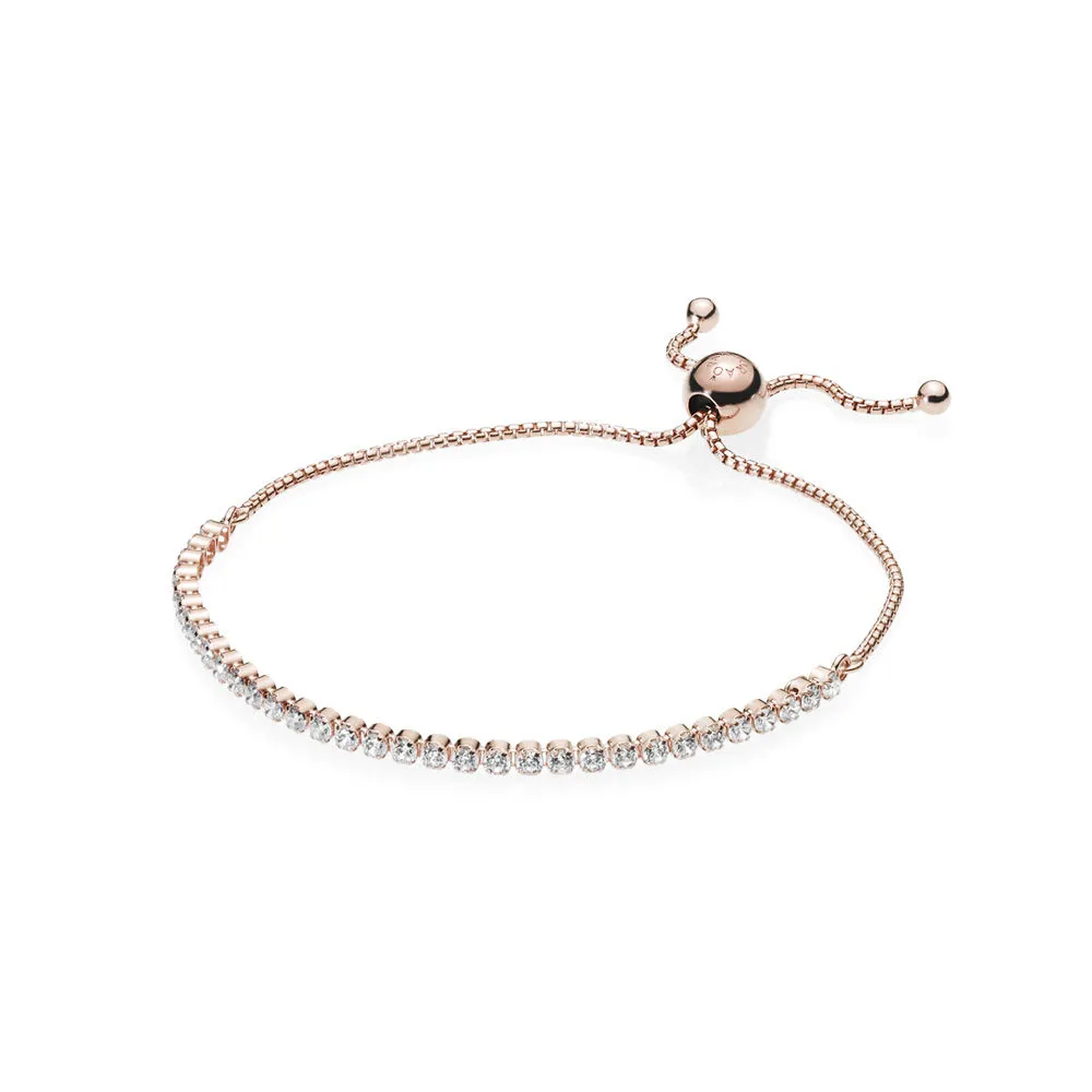 Pandora Funklende Tennis Skyvearmbånd - 580524CZ