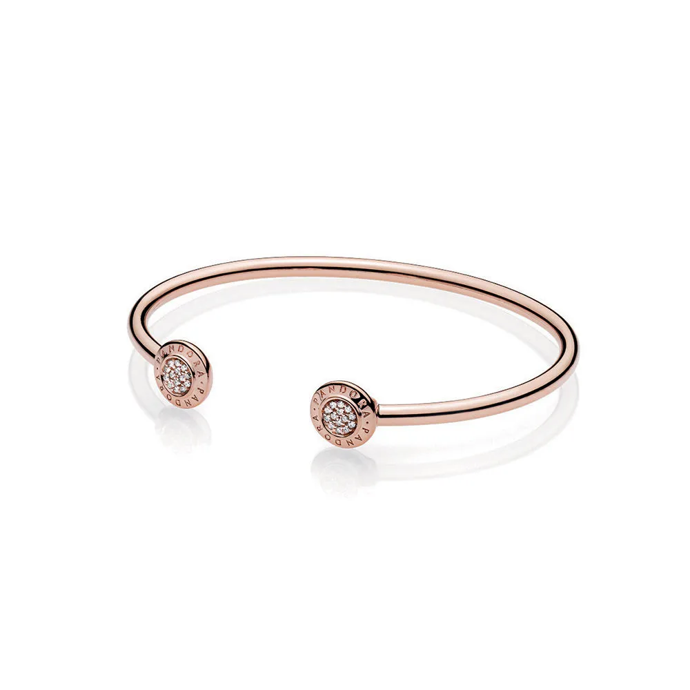 PANDORA Signature Open Bangle - 580528CZ