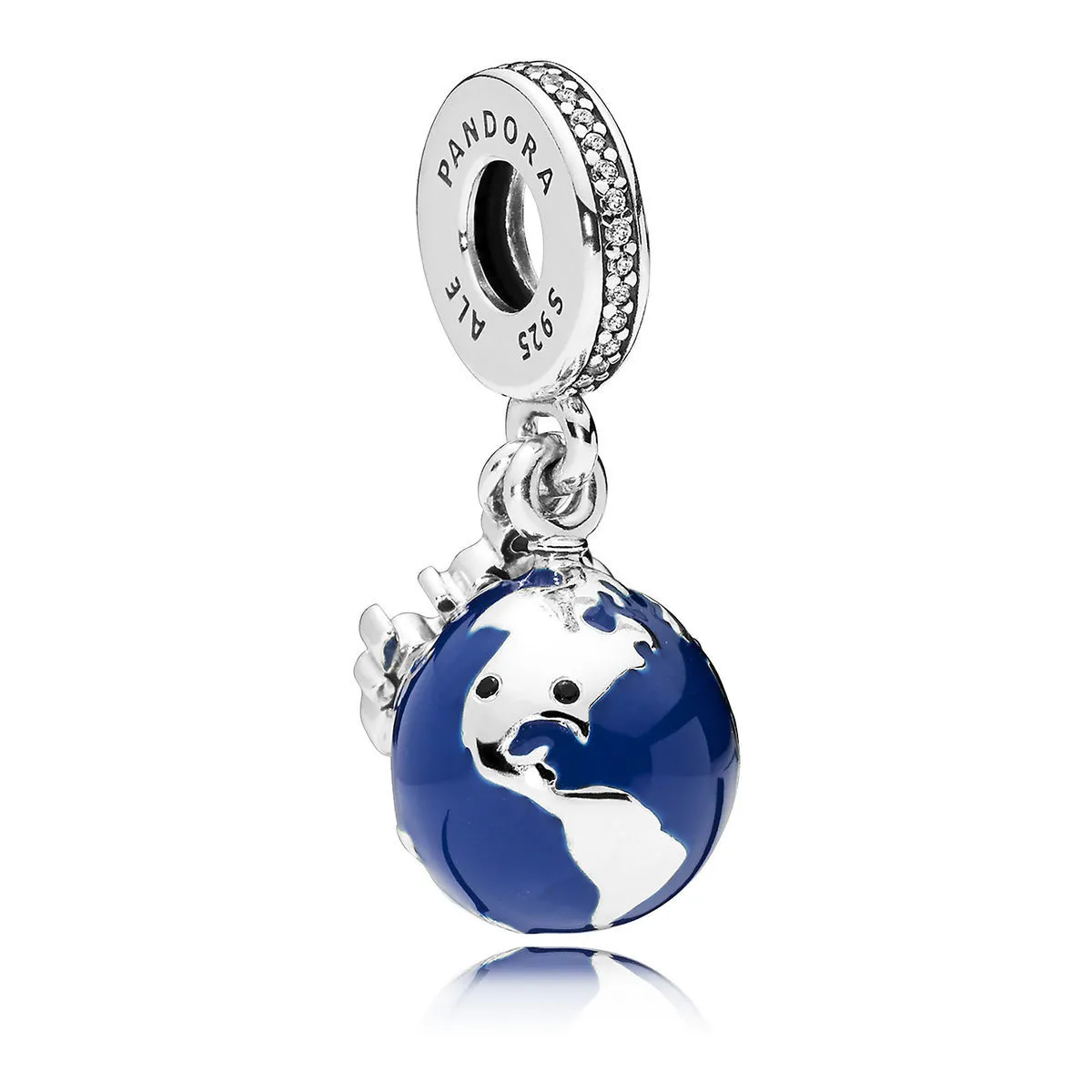 Mikke Mus Globe Charm av PANDORA - 7501057371914P