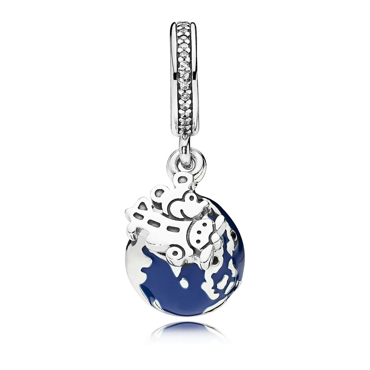 Mikke Mus Globe Charm av PANDORA - 7501057371914P