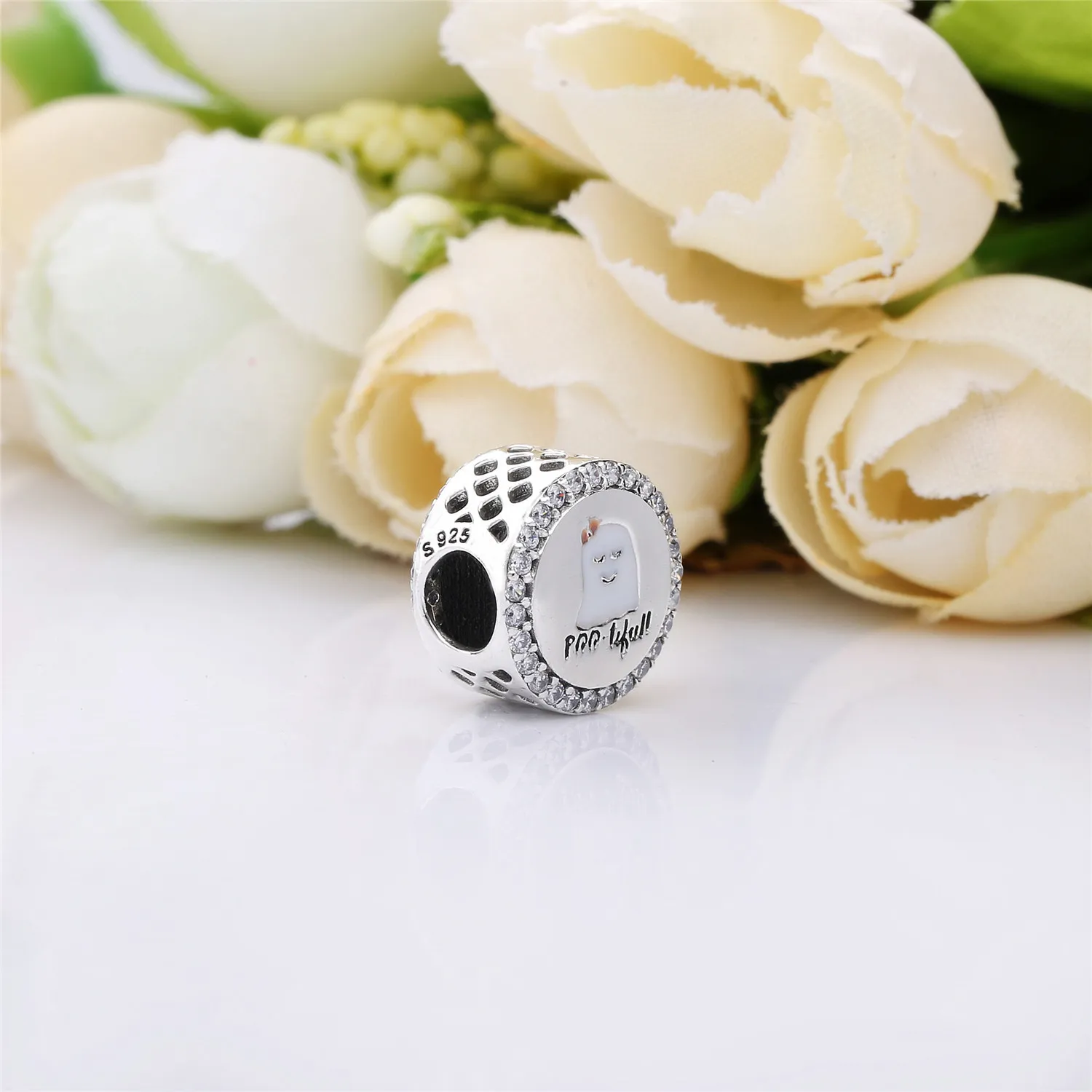 PANDORA Bootiful Charm, blandet emalje og klar CZ - ENG792016CZ_20