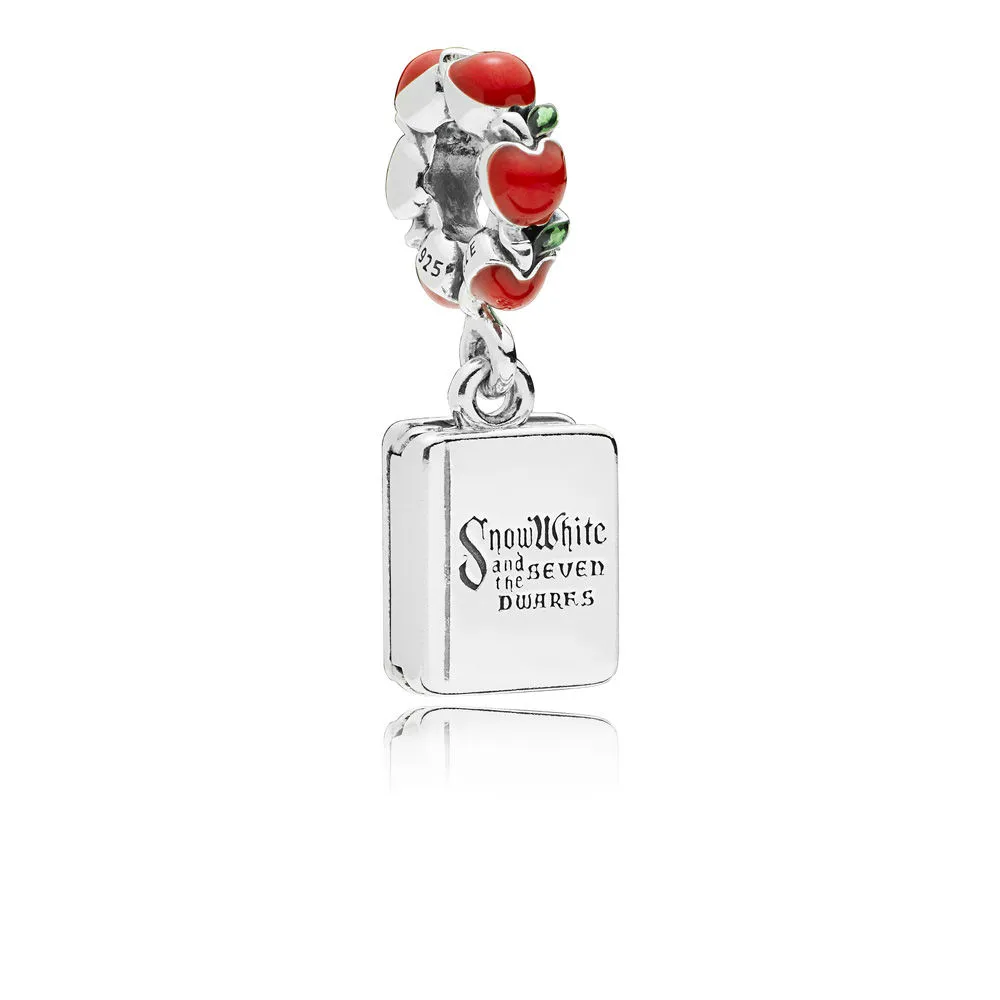 PANDORA Disney, Snow White & The Seven Dwarfs Book Dangle Charm, Mixed Enamel - 797167ENMX