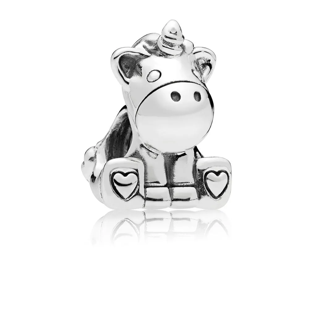 Pandora Unicorn silver charm - 797609