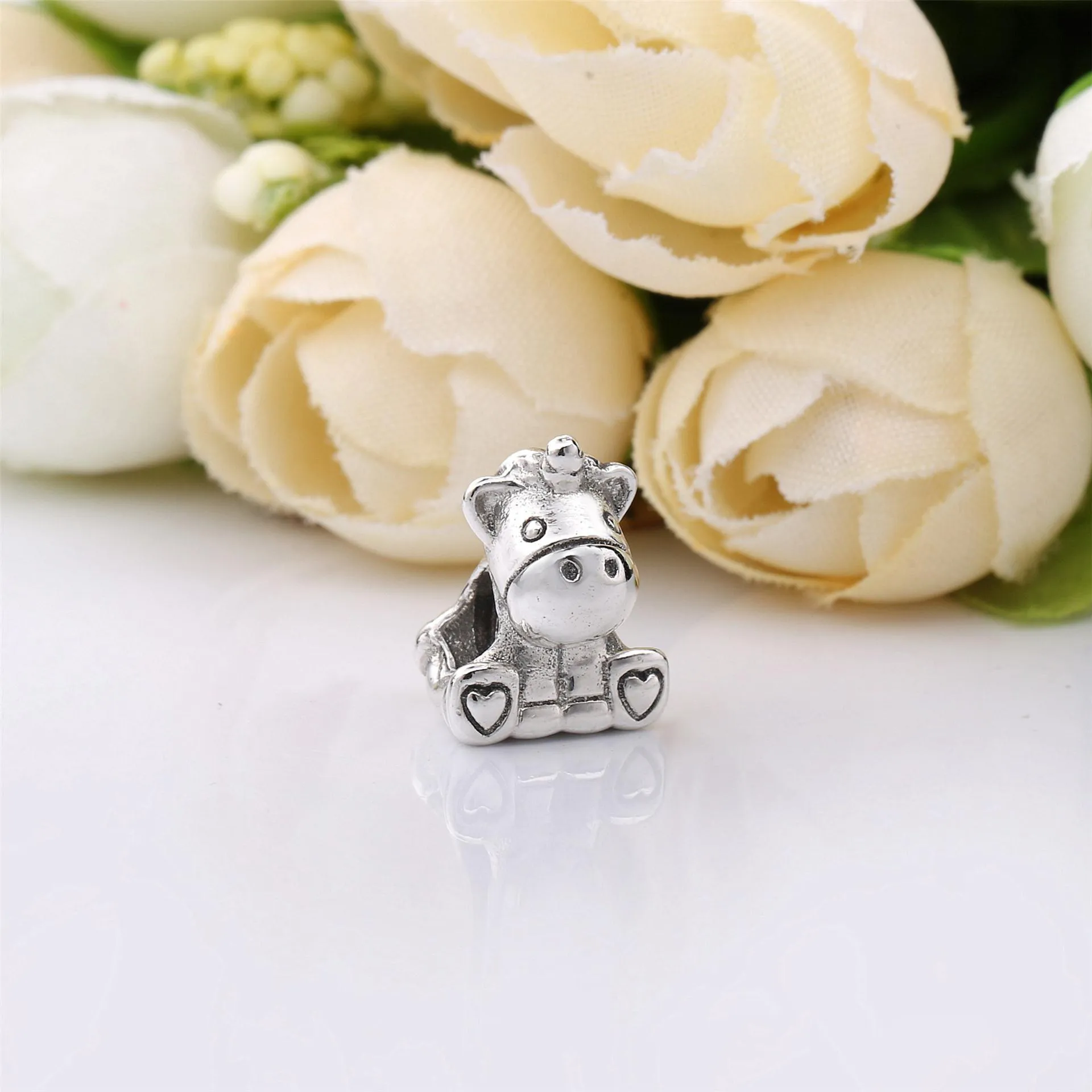 Pandora Unicorn silver charm - 797609