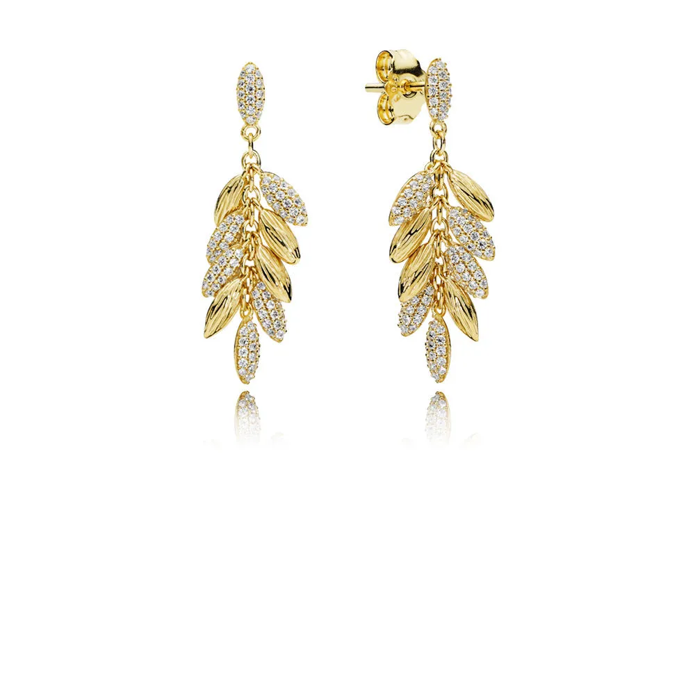 Limited Edition Floating Grains Earrings, PANDORA Shine™ & Clear CZ - 267674CZ