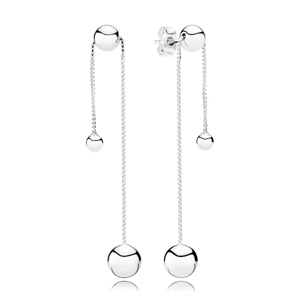 Pandora Bead silver earrings - 297535