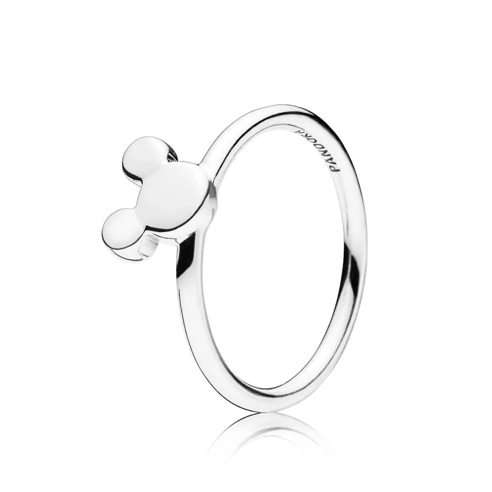 pandora disney mickey silver ring 197508