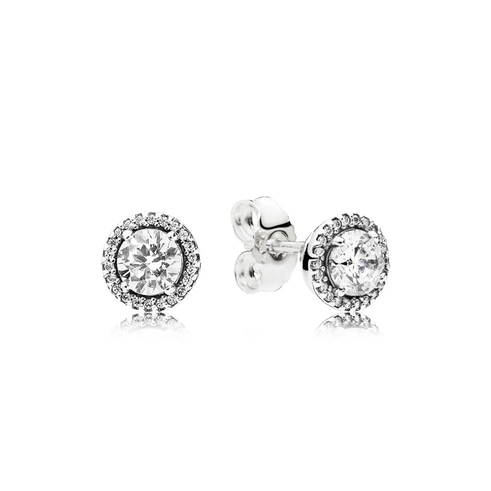 Pandora Classic Elegance, earrings - 296272CZ