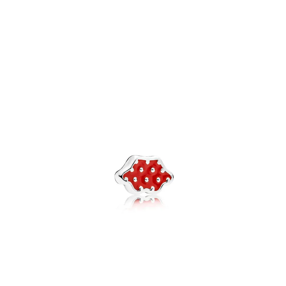 Pandora Disney Minnie skirt silver petite element with red enamel - 796519EN09