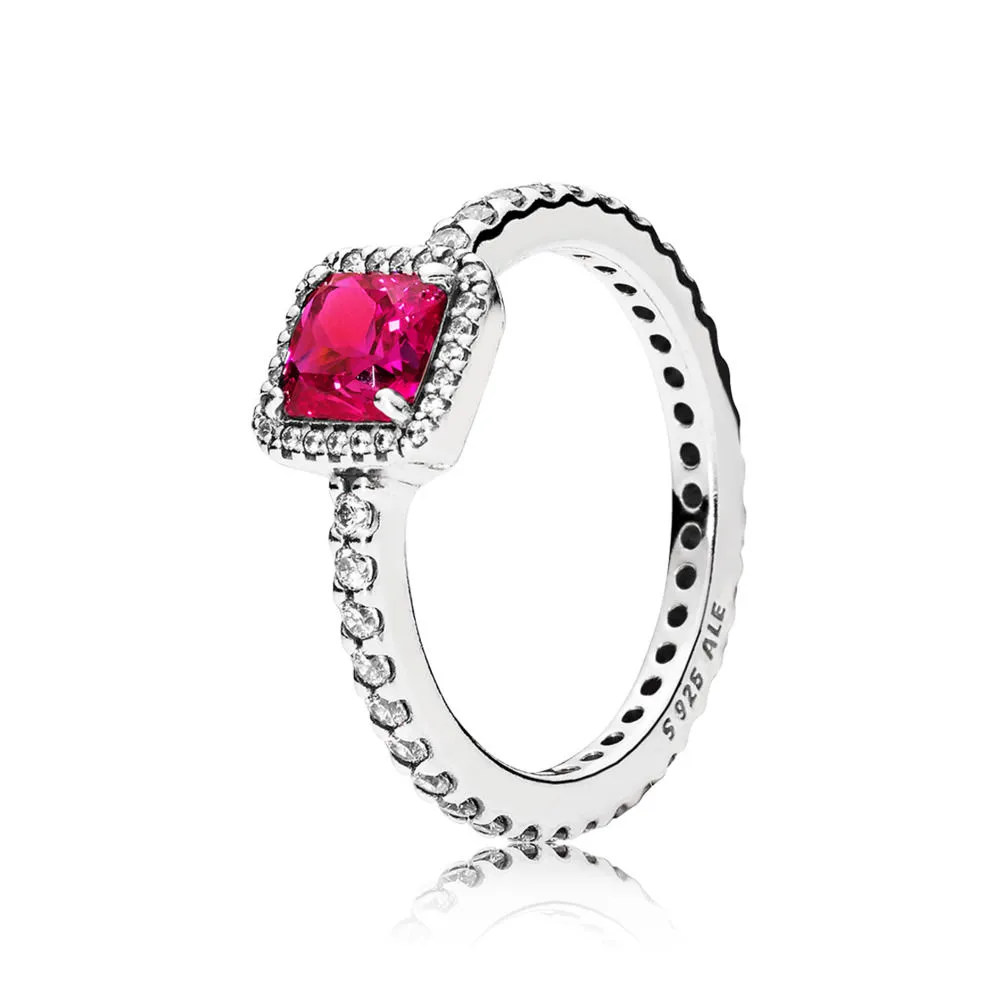 Pandora Red Timeless Elegance, ring - 190947SRU