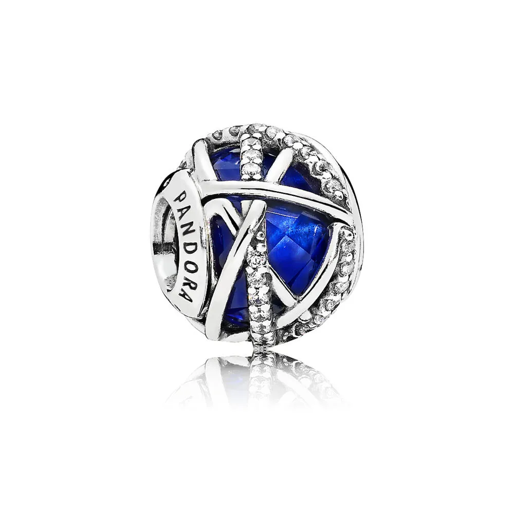 Pandora Royal Blue Galaxy Charm - 796361NCB