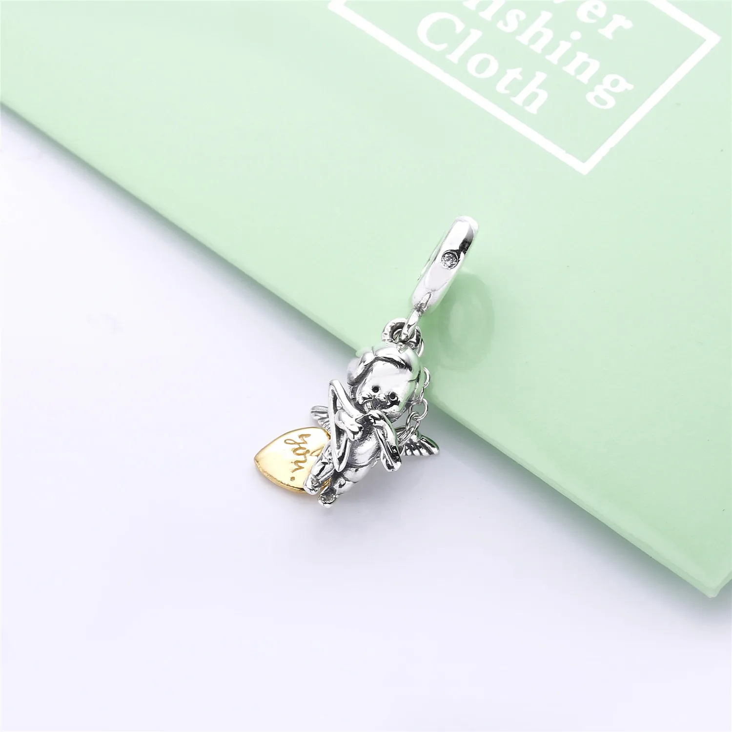 Pandora Amor og Ditt Hjerte Hengende Charm - 767796CZ