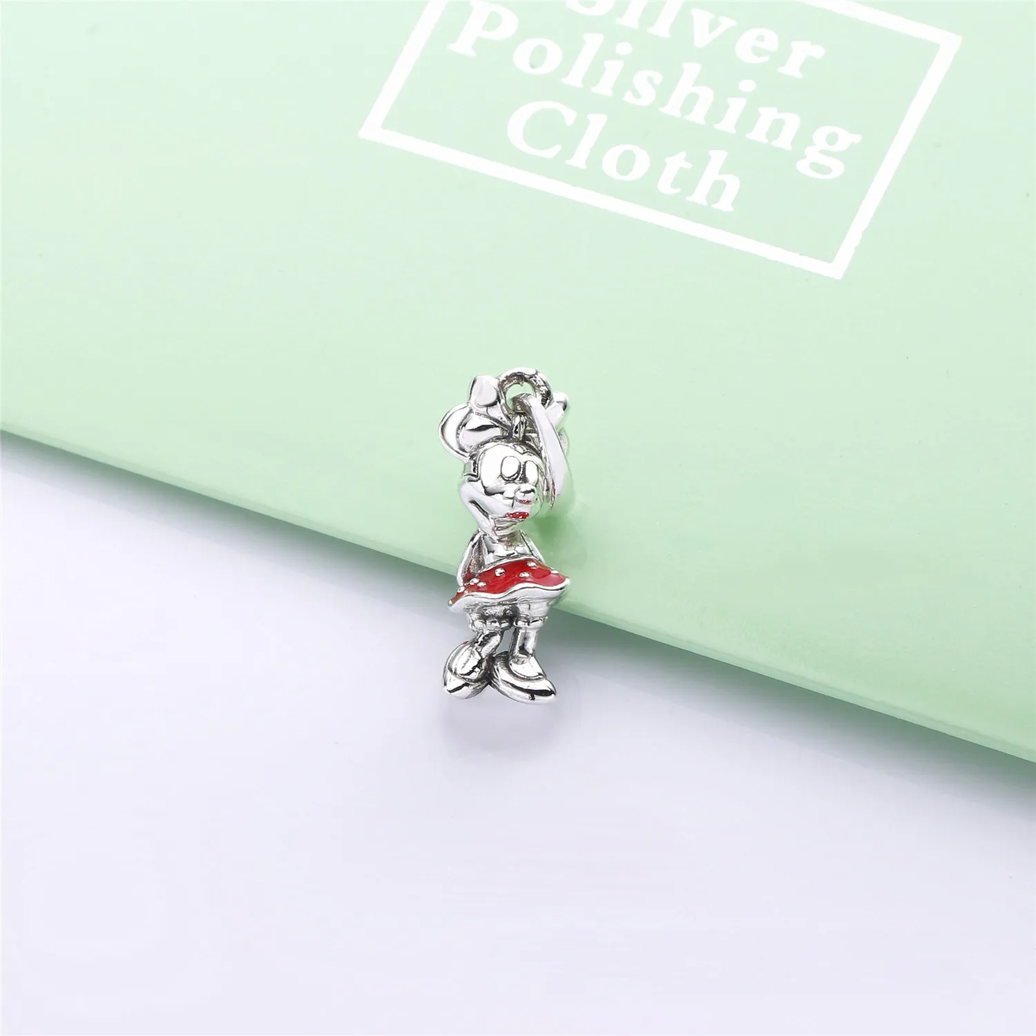 Pandora Disney Minnie silver pendant with red enamel - 397768EN09