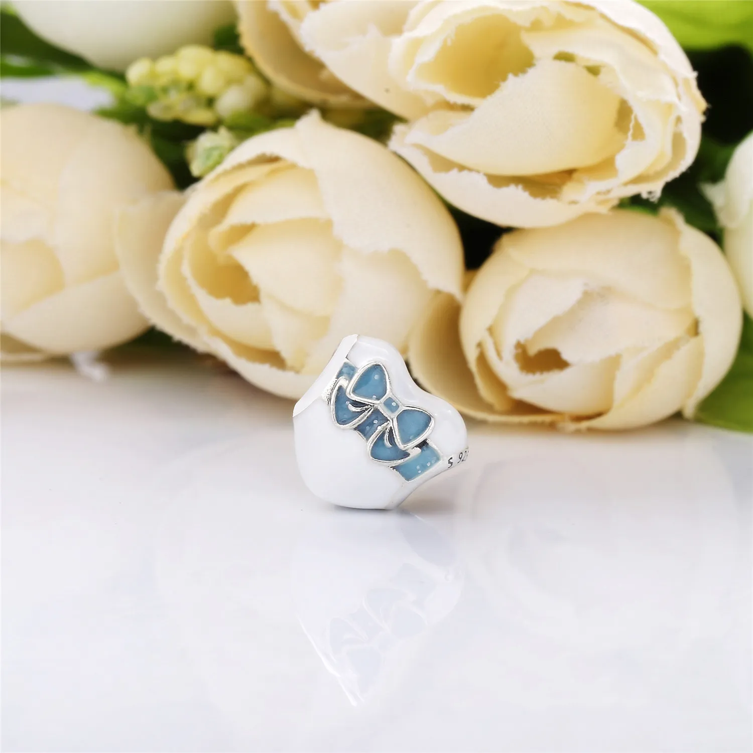 PANDORA White Day Love Charm in Sterling Silver - 797784ENMX