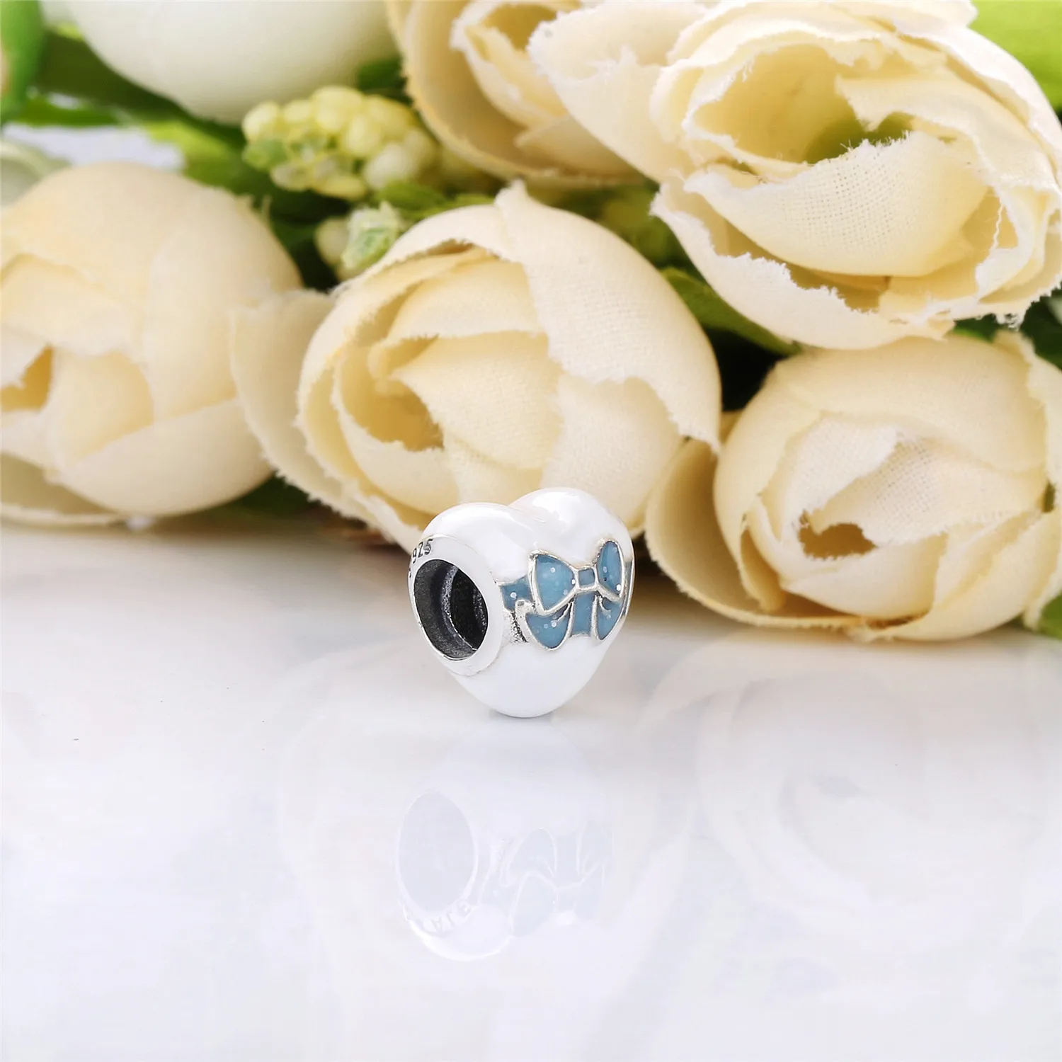 PANDORA White Day Love Charm in Sterling Silver - 797784ENMX