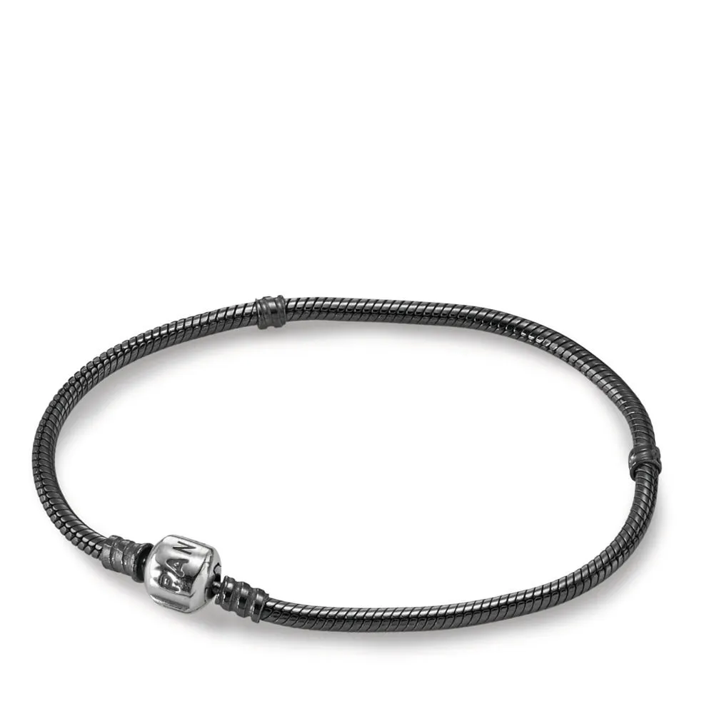 PANDORA Oksidert sølv armbånd - 590702OX