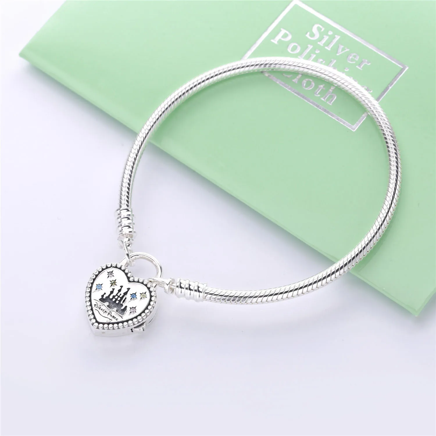 Fantasyland Castle Heart Armbånd av Pandora Jewelry - 7501057372313MS