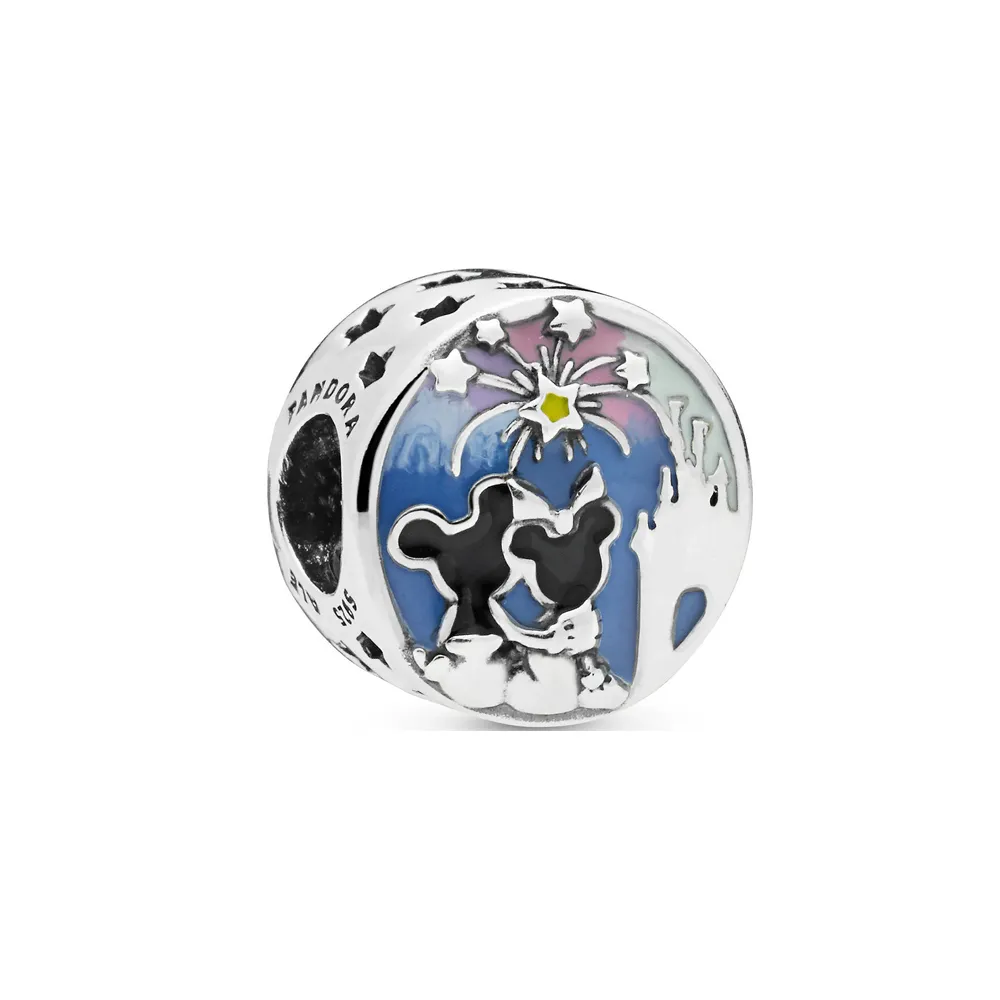 Mikke og Minnie Mouse fyrverkeri sjarm av Pandora Jewelry - 7501057372417P