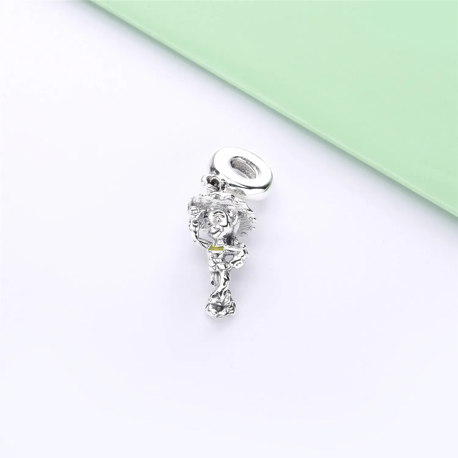 Pandora Disney Jessie sølv dingler med gylden farget cubic zirconia, svart og gul emalje - 798048CCZ