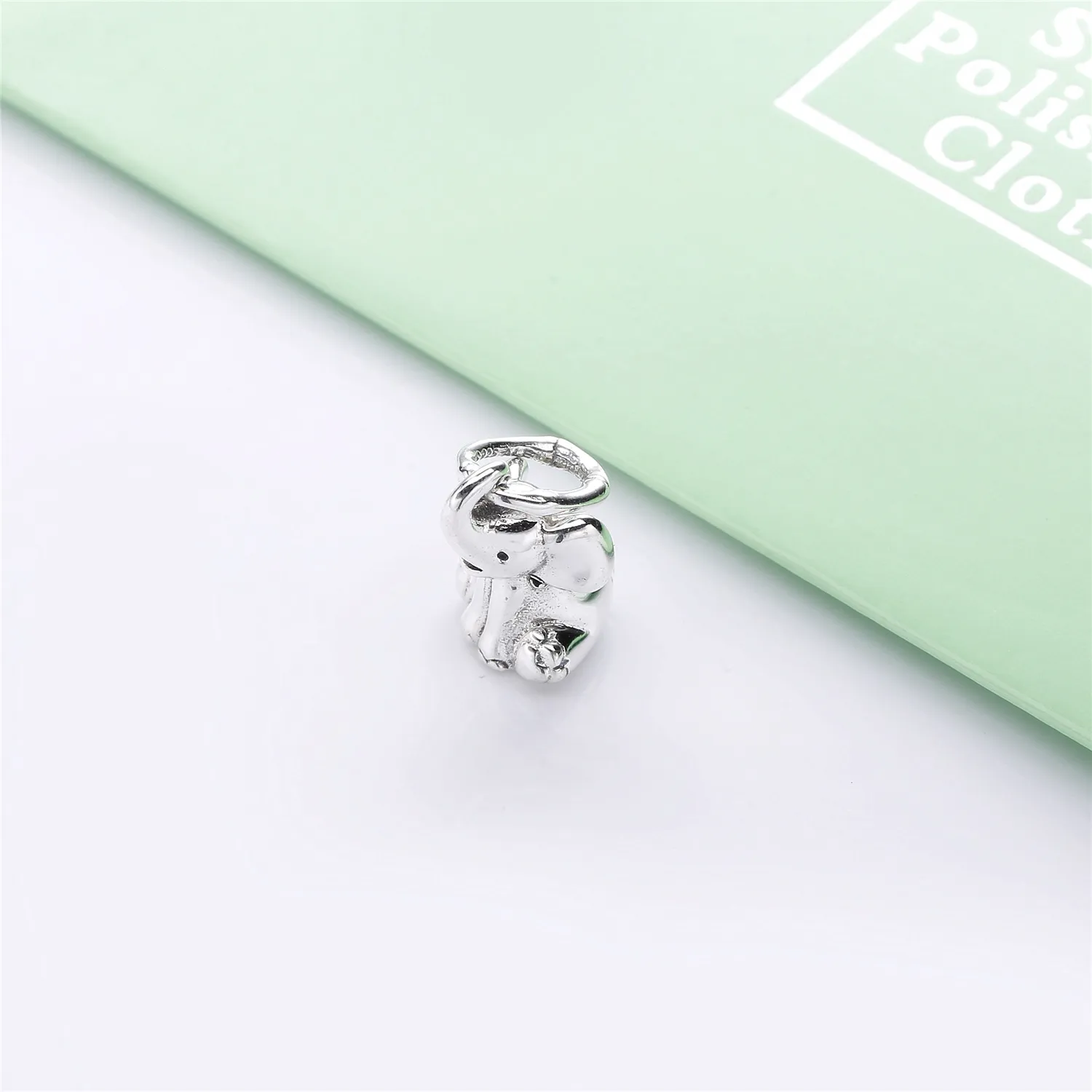 Pandora Elephant silver dangle Charm - 798069