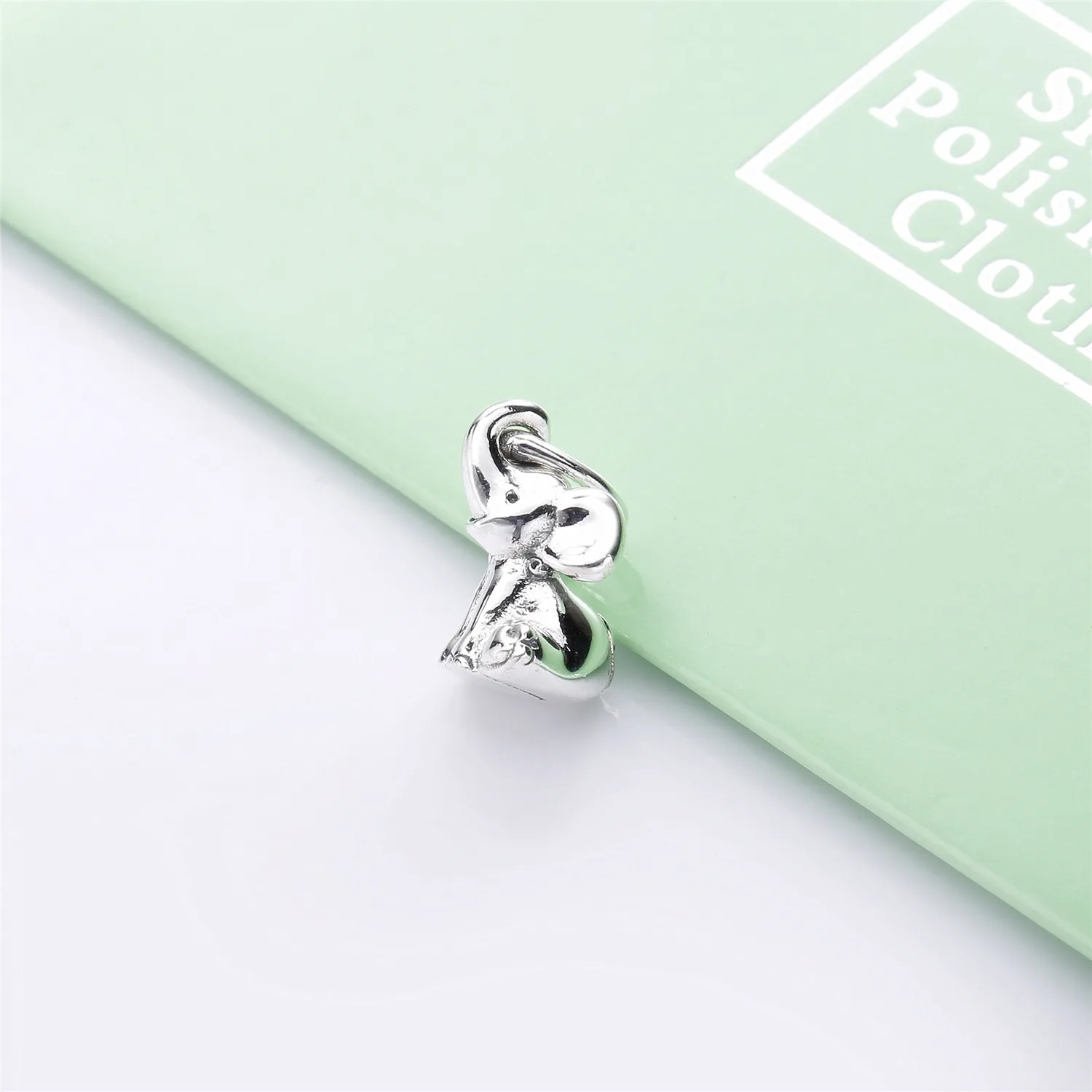 Pandora Elephant silver dangle Charm - 798069