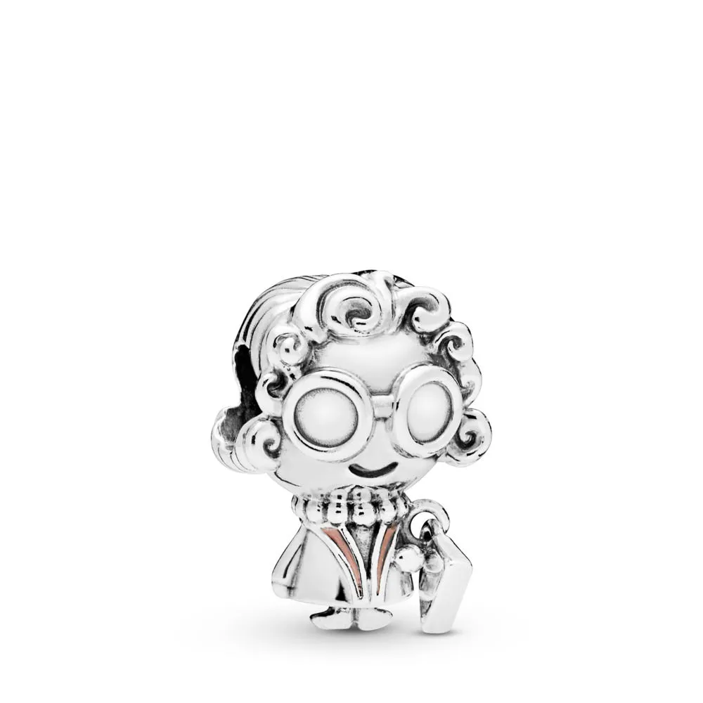 Pandora Grandmother silver charm with pink enamel - 798014EN190