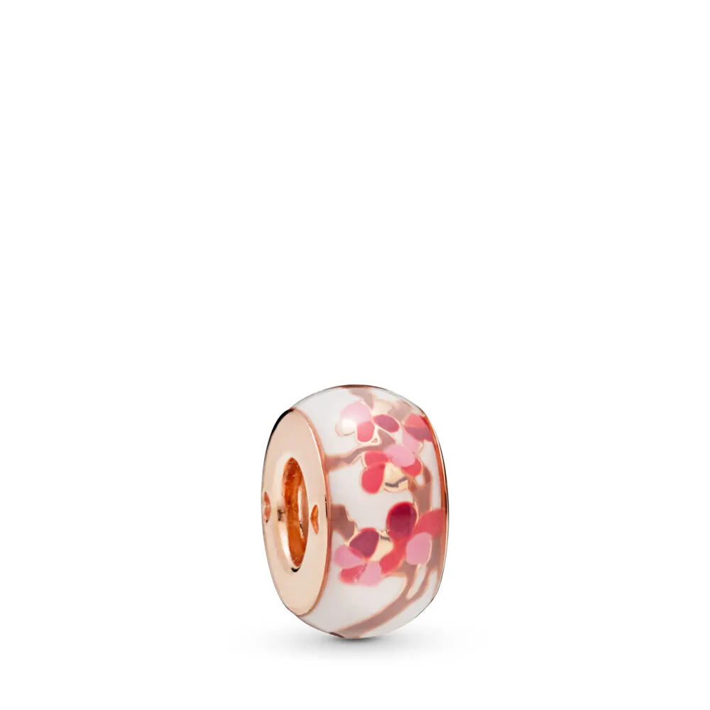 pandora rosa ferskenblomst mellomledd charm 788111enmx