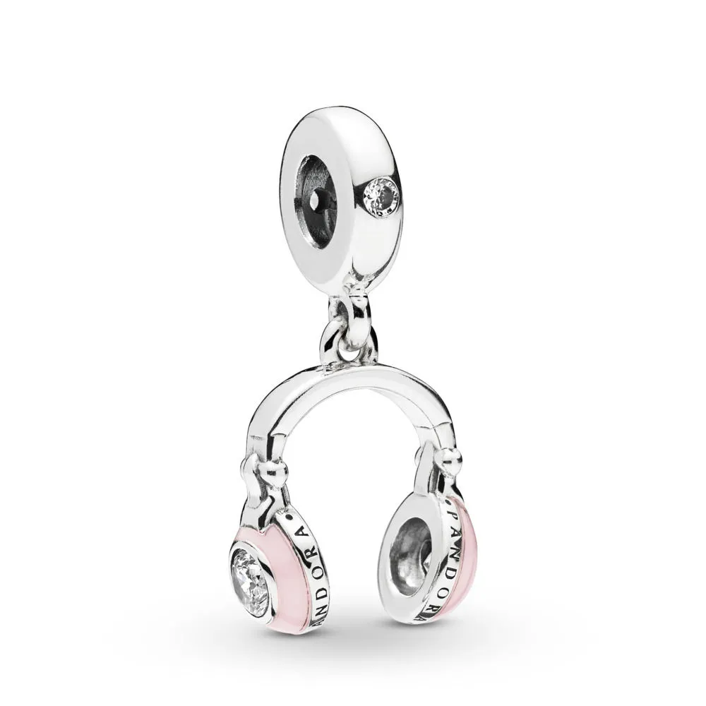 PANDORA Pink Headphones Dangle Charm - 797902EN160