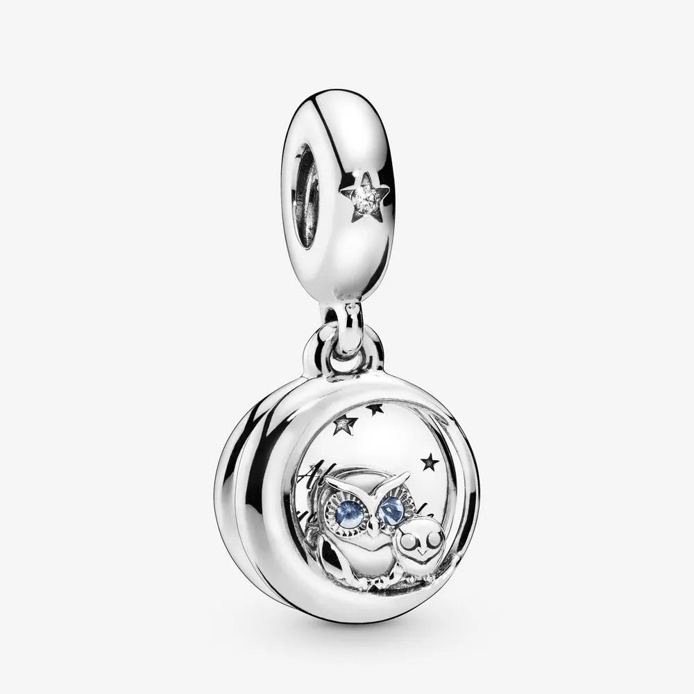 Pandora Always by Your Side Owl hengende charm - 798398NBCB