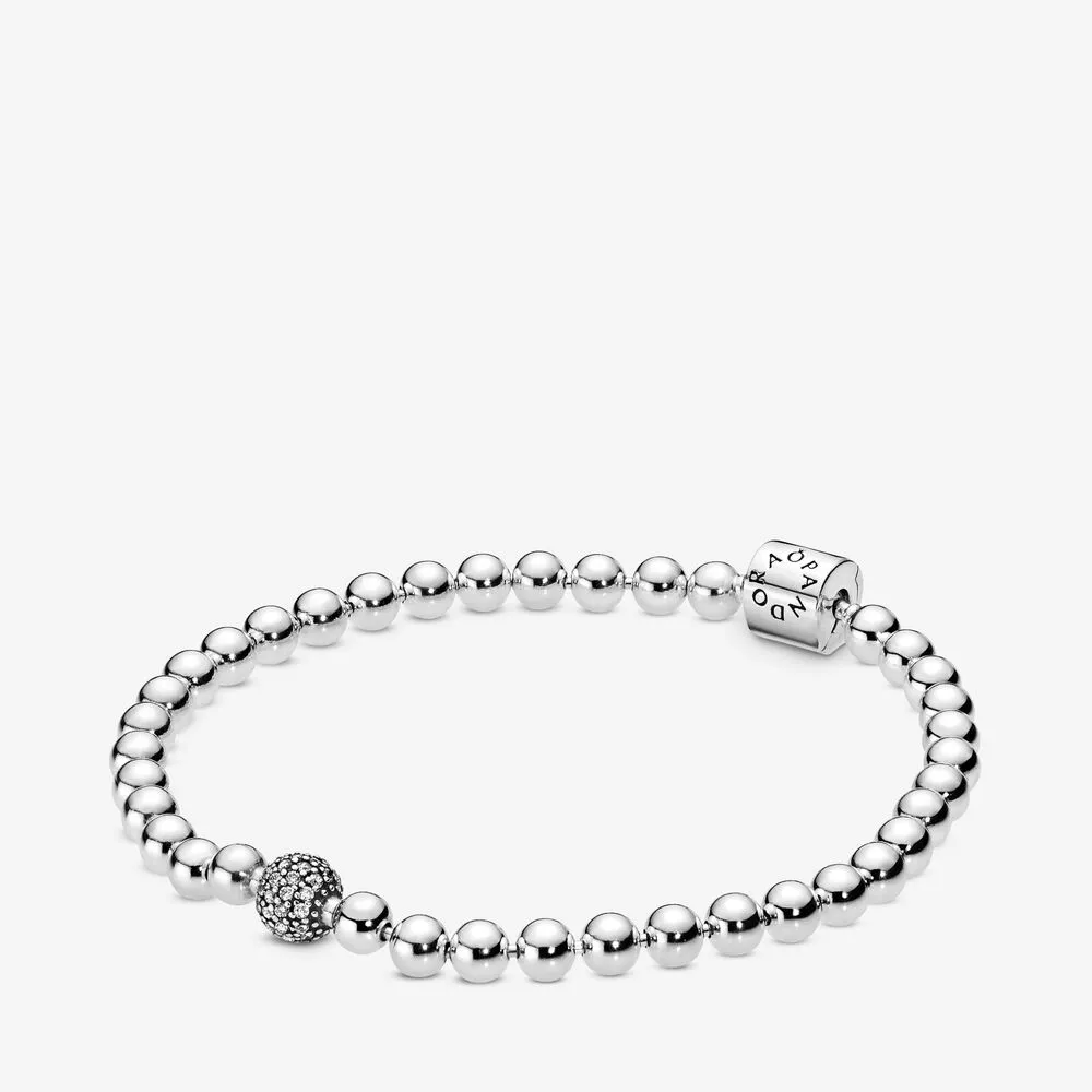 Pandora Beads & Pavé armbånd - 598342CZ