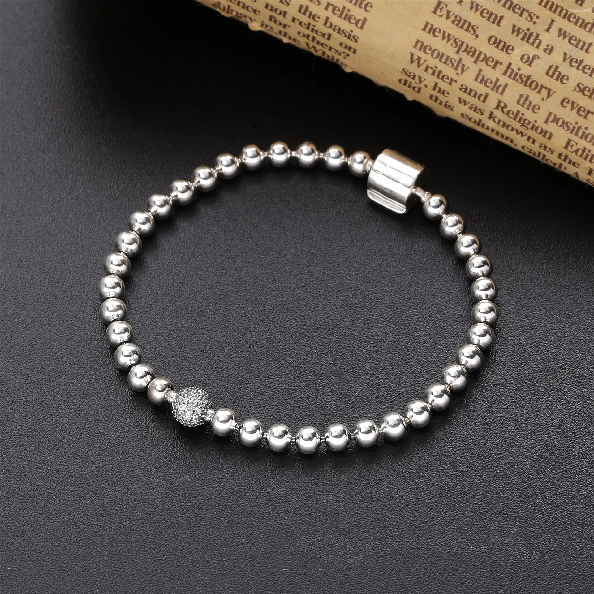 Pandora Beads & Pavé armbånd - 598342CZ