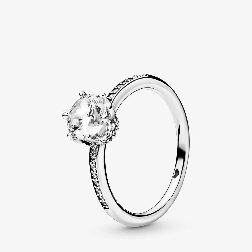 Pandora Clear Sparkling Crown ring - 198289CZ