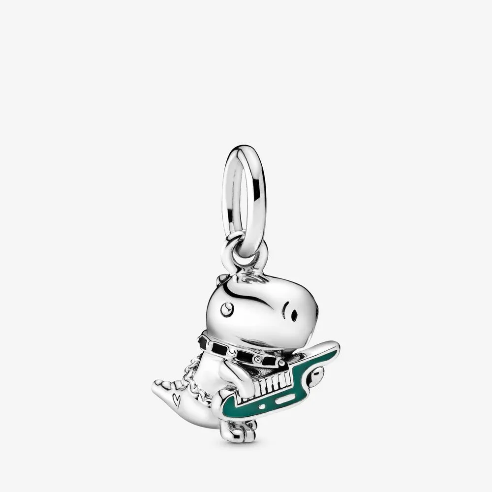 pandora dino the dinosaur punk band hengende charm 798297enmx