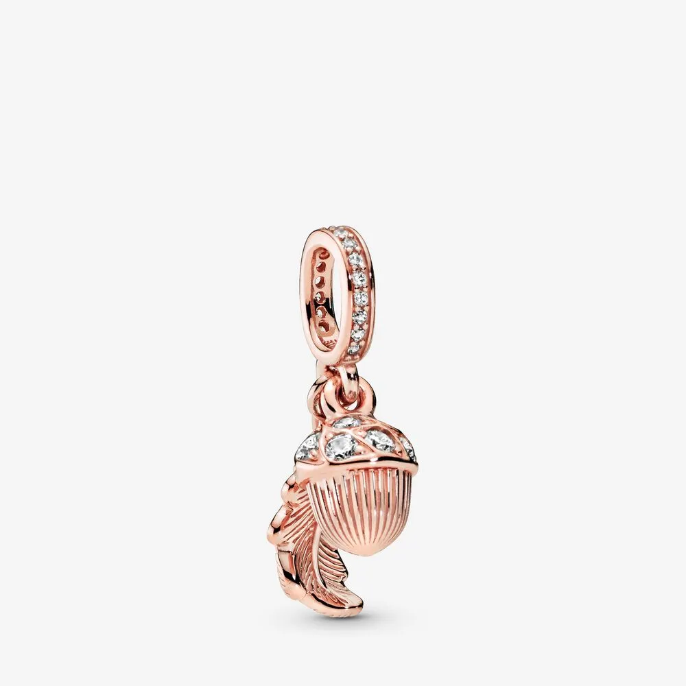 Pandora Eikenøtt og Blad Hengende Charm - 788248CZ