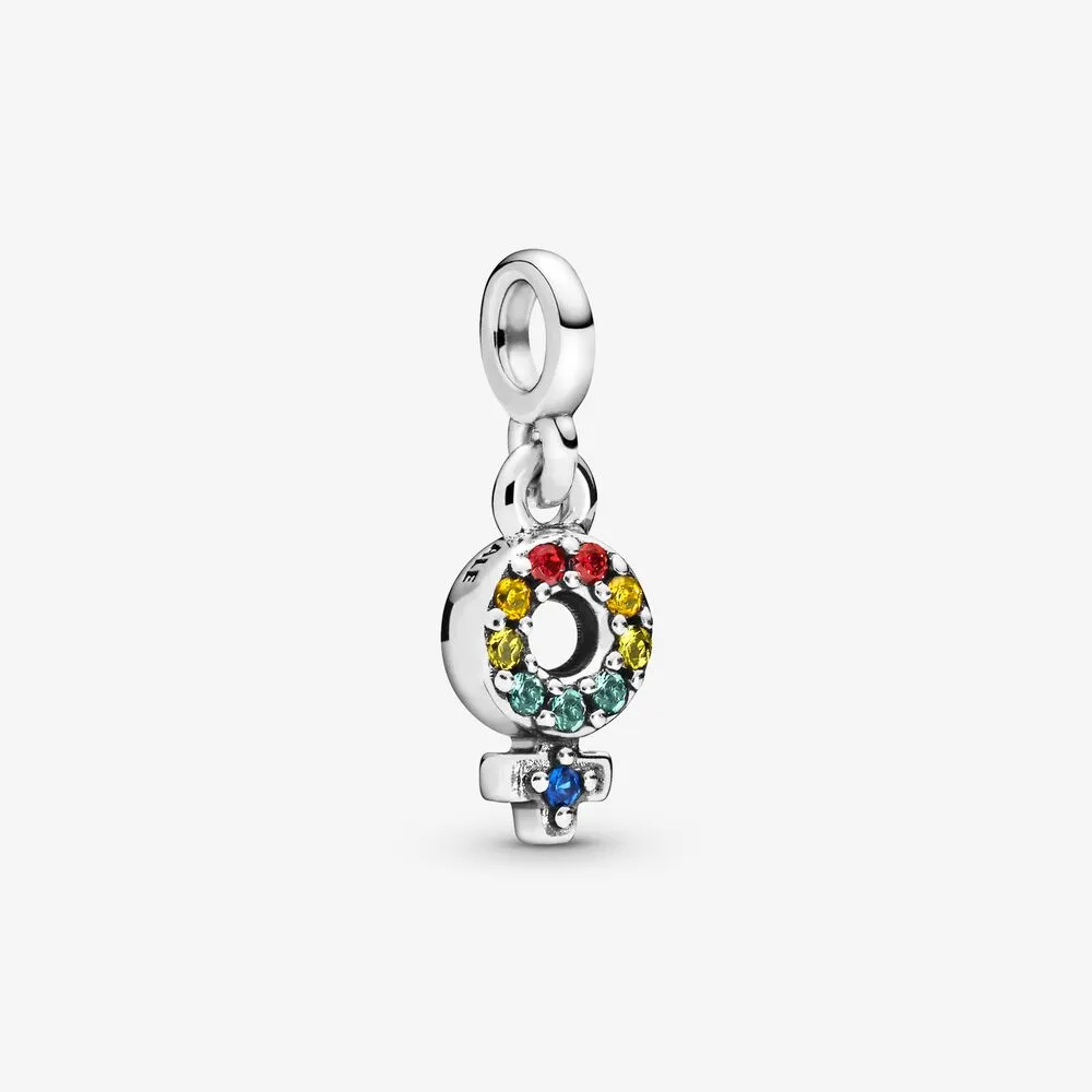 Pandora ME Jente Pride Mini Hengende Charm - 798382NRGMX