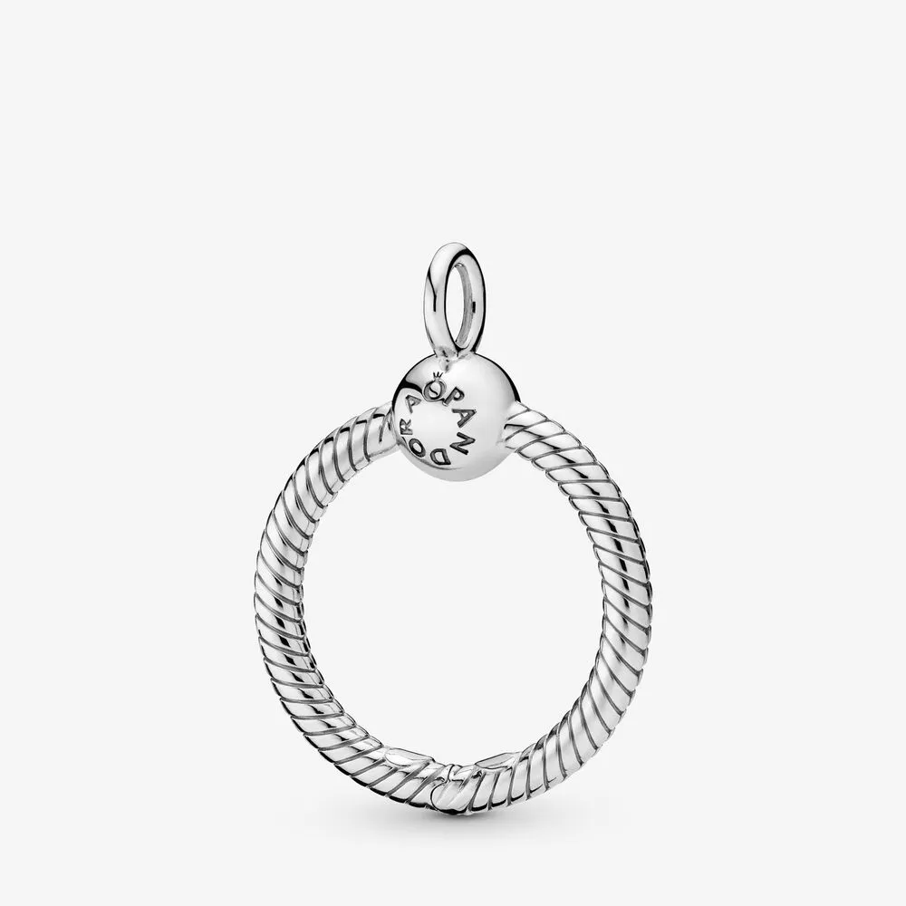 Pandora Moments Small O Pendant - 398296