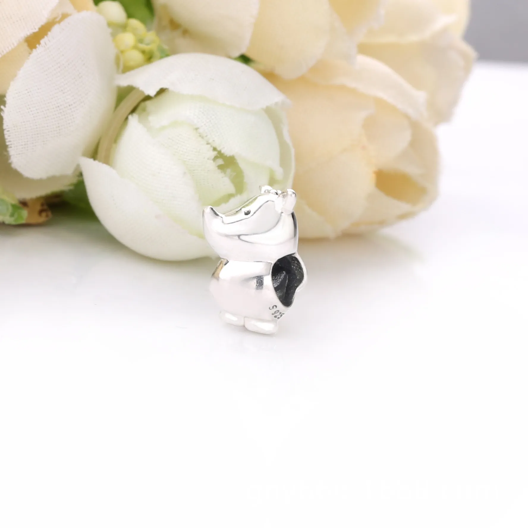 Pandora Rhinoceros silver charm - 798023