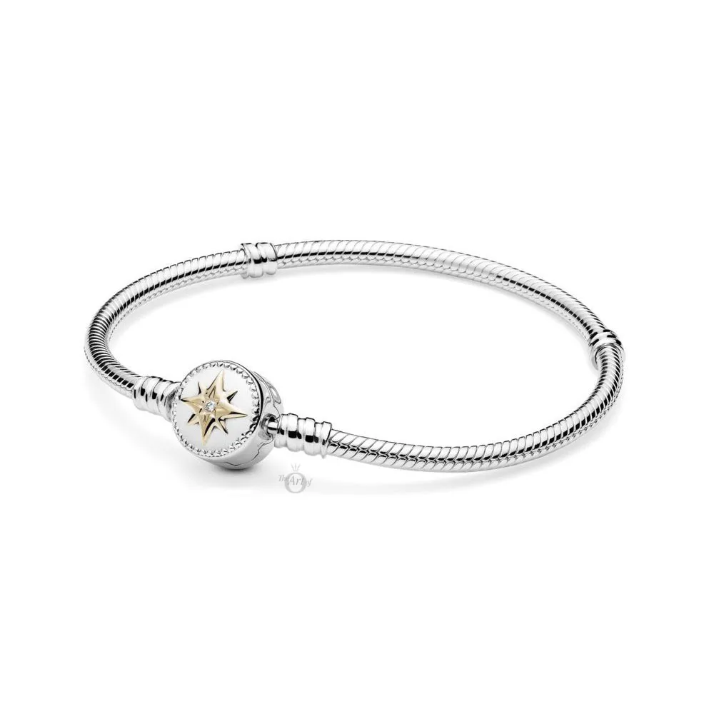 pandora silver love compass chain armbånd 598538c01_p