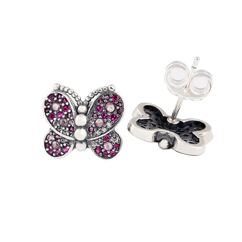 PANDORA Sparkling Butterflies ørepynt - PD-2611