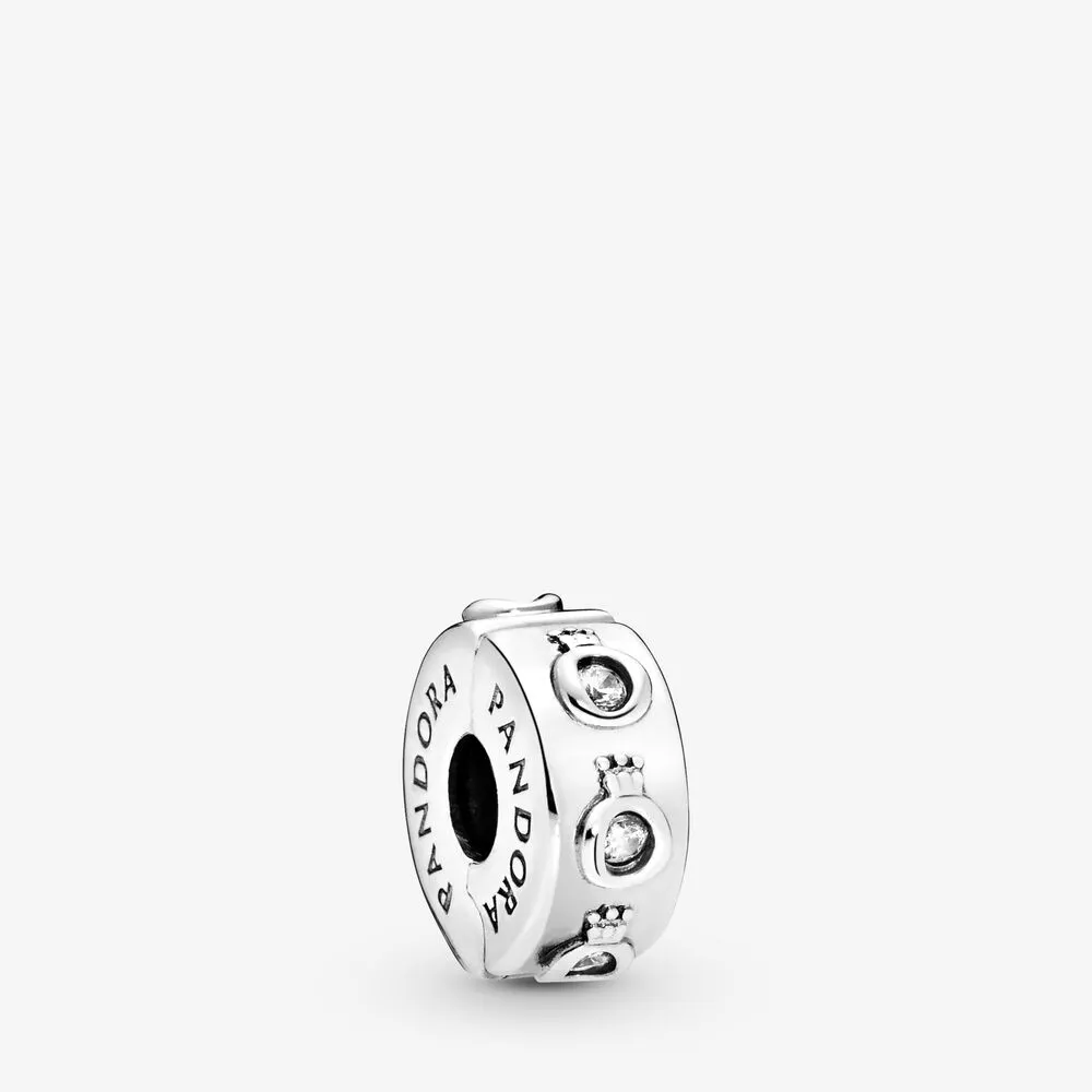 Pandora Sparkling Crown O klemmecharm - 798326CZ