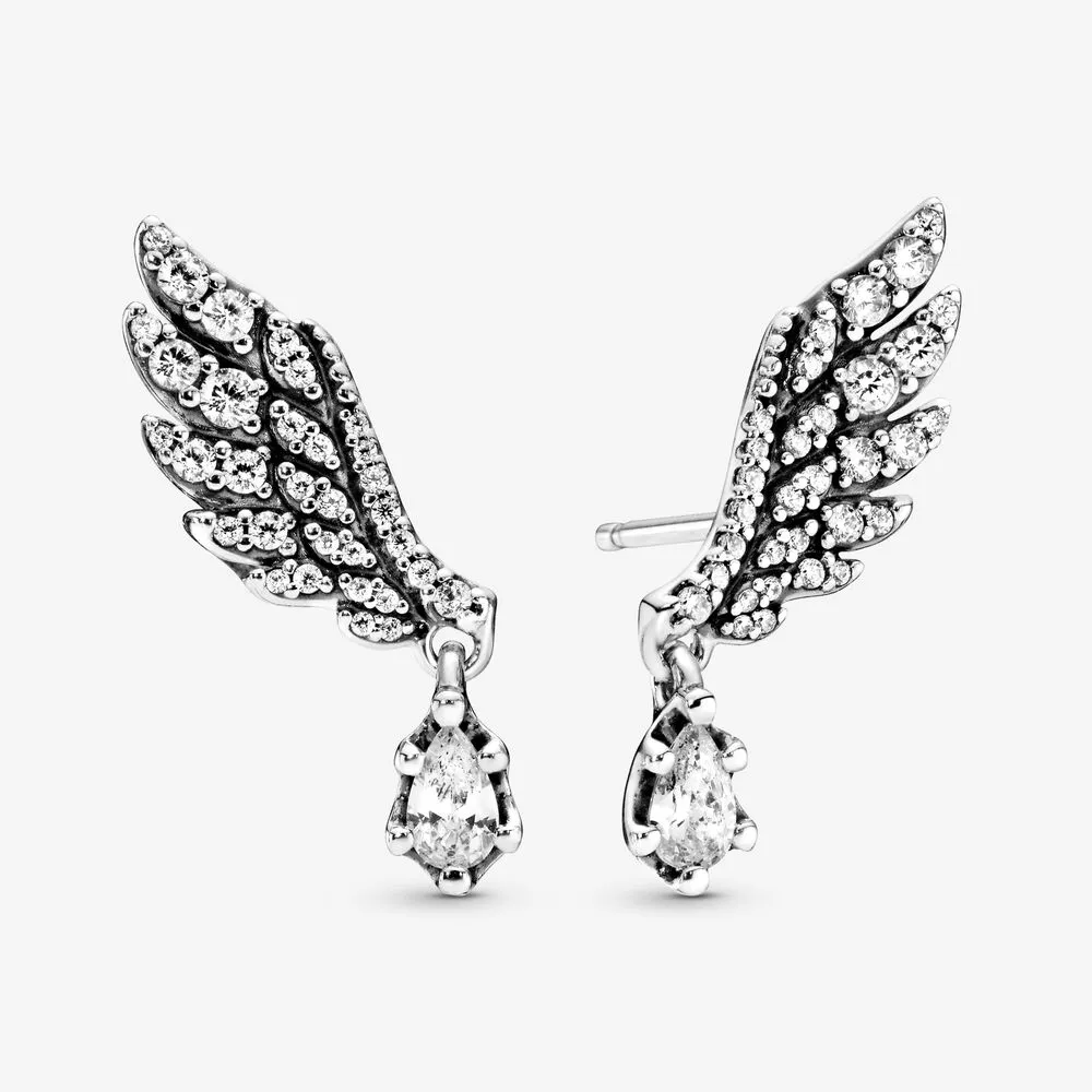 Pandora Dangling Angel Wing øredobber - 298493C01