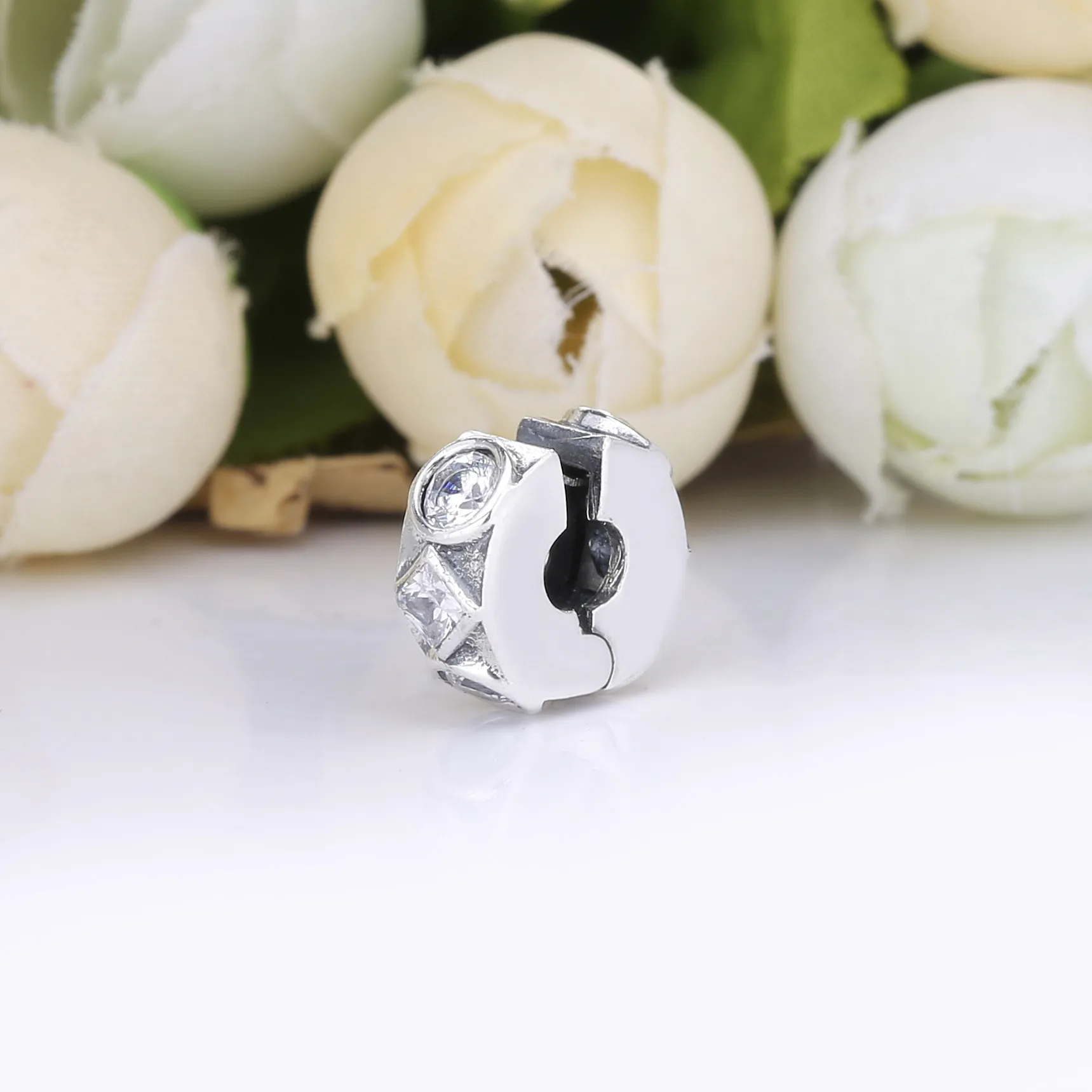 Pandora Geometric Shapes klemmecharm - 798463C01