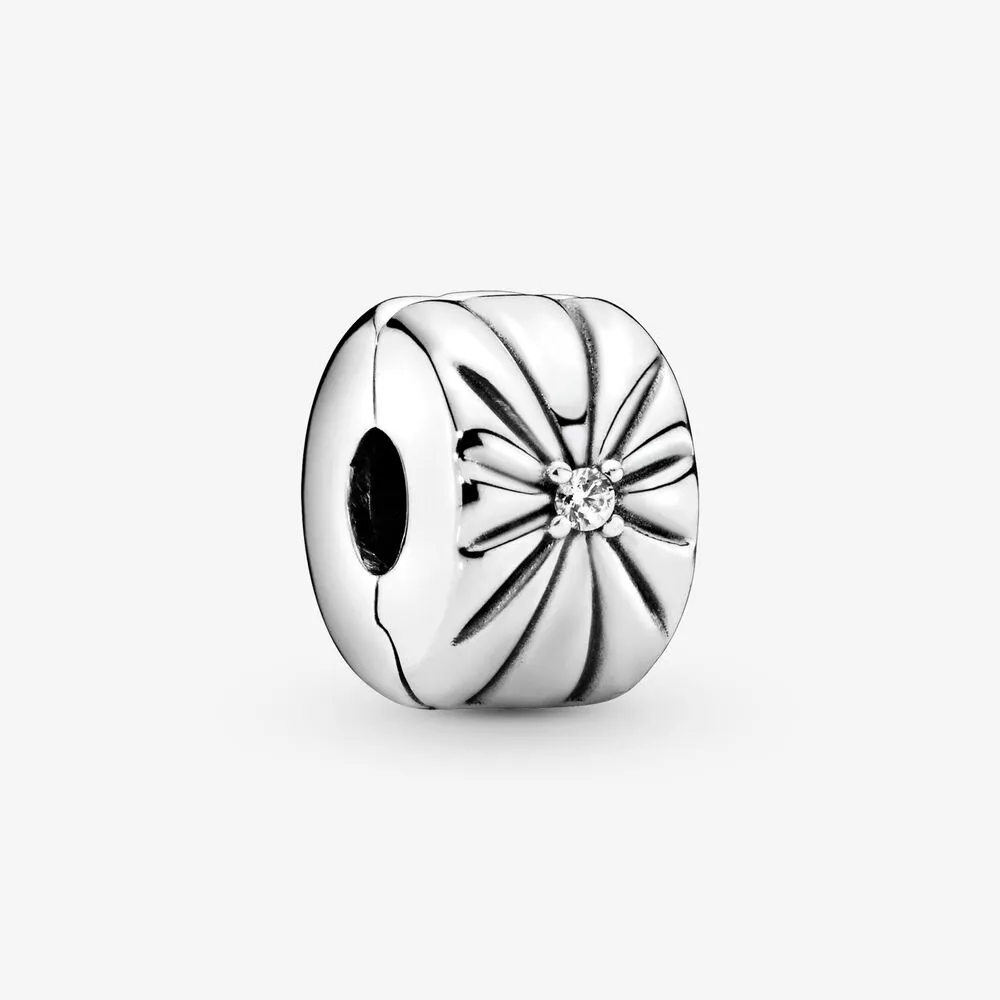 Pandora Glitrende Sunburst klemmecharm - 798614C01