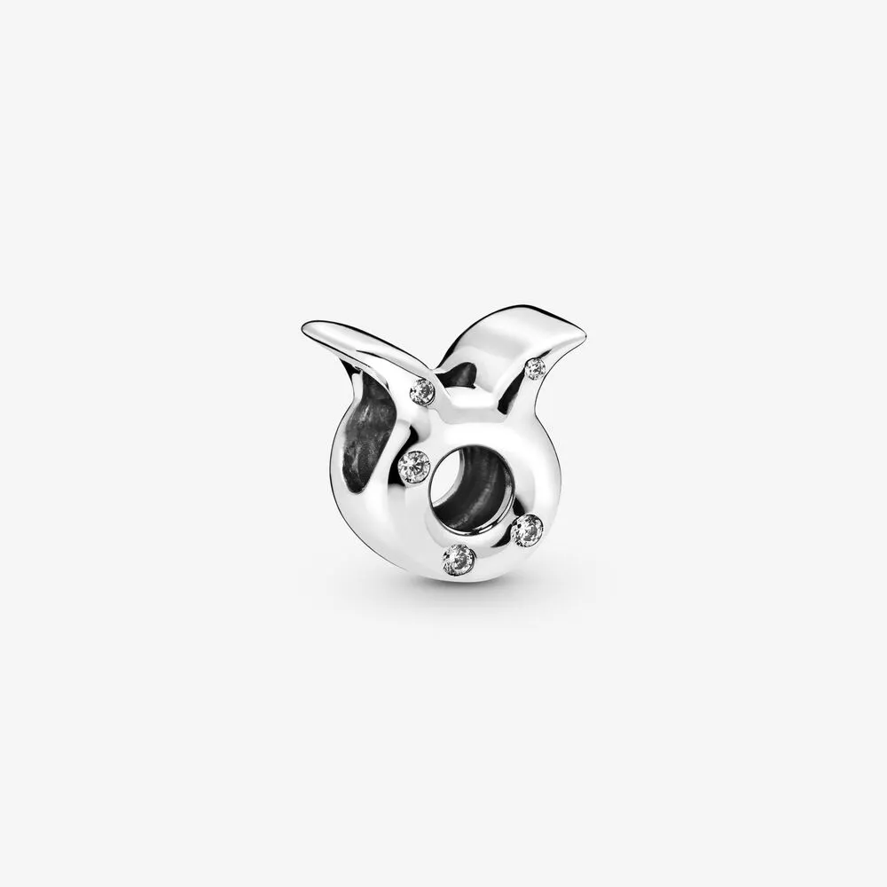 pandora glitrende taurus zodiac sjarm 798418c01