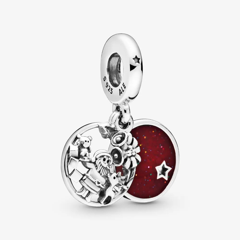 Pandora Santa Love Peace Joy hengende charm - 798468C01