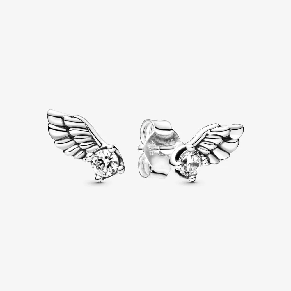 pandora sparkling angel wing øredobber 298501c01