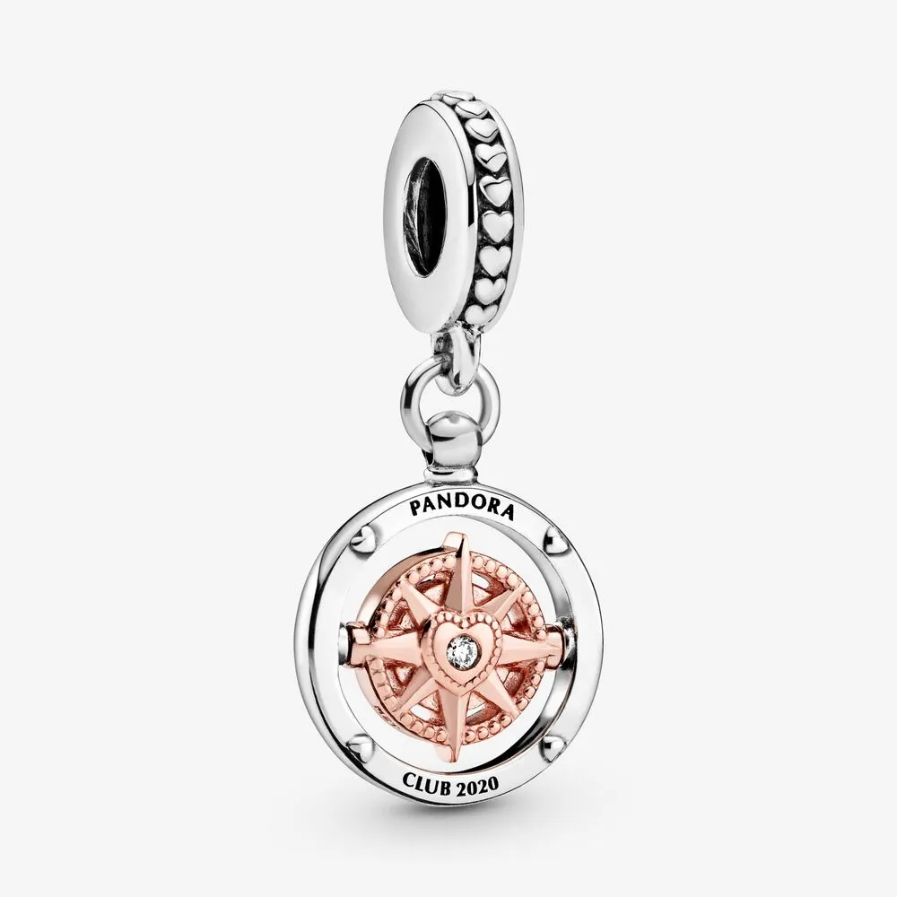 Pandora Club 2020 Kompass Hengende Charm - 788590C01