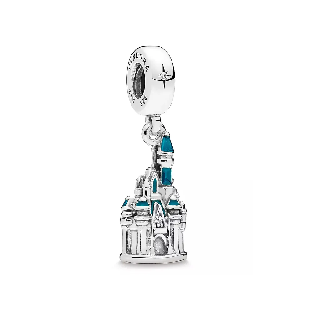 cinderella castle charm av pandora jewelry walt disney world p400020937933