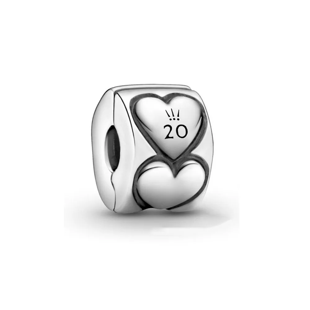 Pandora 2020 Limited Edition Hjerter Klemmecharm - 799006C00