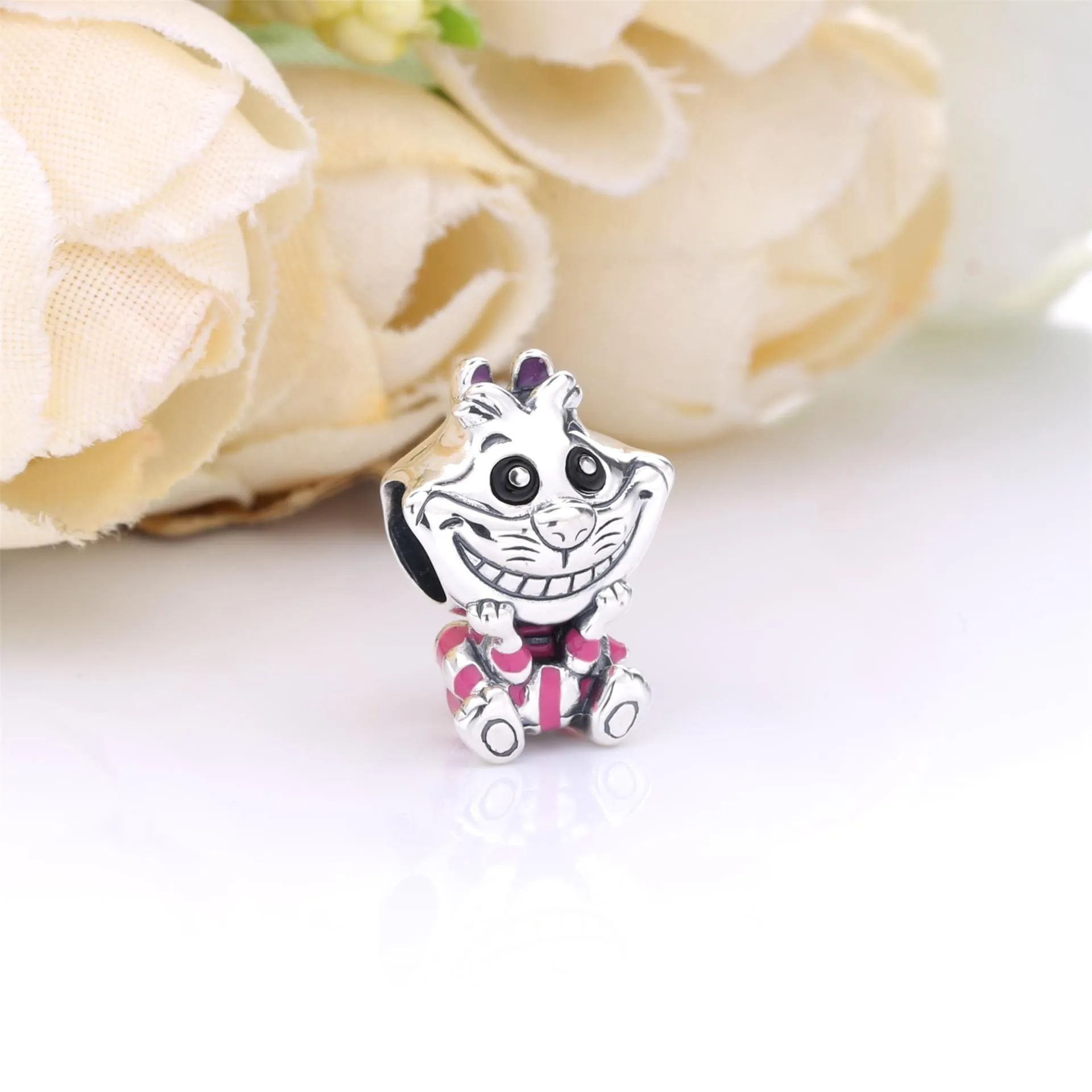 Pandora Disney Alice i Eventyrland Katten Cheshire Charm - 798850C01